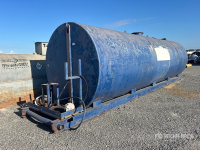 10000 gal Skid Mounted Steel Diesel Fuel Tank