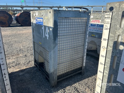 Hoover Tuff-Tank 330 gal Skid Mounted Poly Fuel Tank