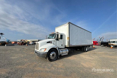 2018 Kenworth T370 4x2 شاحنة فان