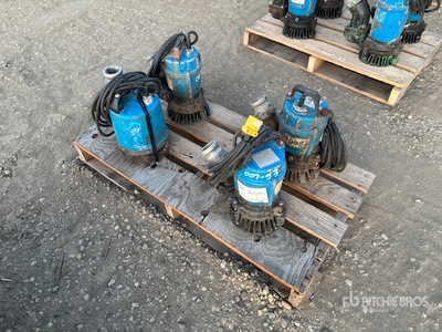 Quantity of (4) Tsurumi 2 In Pompe à eau submersible électrique