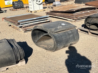 20 Ft of 28 In x 1.25 In Rubber Matting