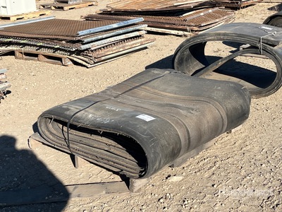 43 Ft of 41 In x 5/8 In Rubber Matting