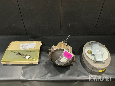 (1) Manhole Cover, (1) Axle Differential, (1) Timing Tool & Assorted Items