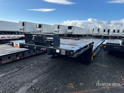 2019 Fontaine TRV4048HT 48 ft T/A Anhänger mit Hydraulische Heckrampe