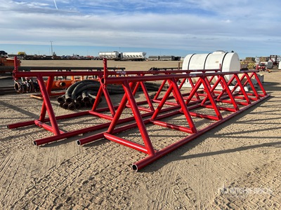 Quantity of (2) 28 ft x 48 in x 42 in Engineered Steel Pfeifenständer