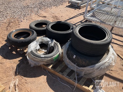 (6) Assorted Tires