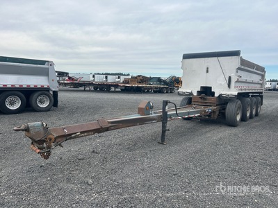 2009 Beall Quad/A Turntable Pup Dump Trailer