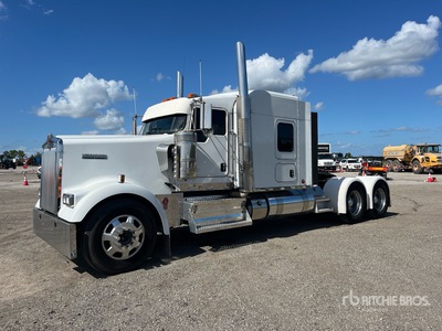 2018 Kenworth W900 6x4 T/A Sleeper Truck Tractor