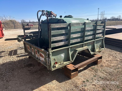 800 gal Skid Mounted Aluminum Army Fuel Tank