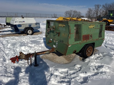 1991 Sullair 185Q 185 cfm Mobile Air Compressor