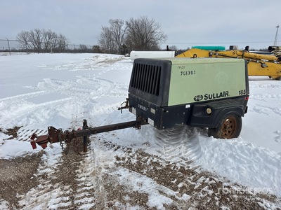 Sullair 185DPQJD 185 cfm Mobile Compressore