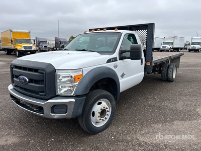 2016 Ford F-550 4x2 Flatbed Truck (Inoperable)