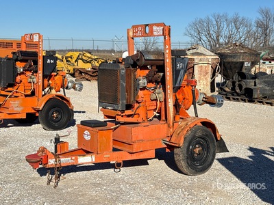 2007 Godwin CD100M Trailer-Mounted Water Pump