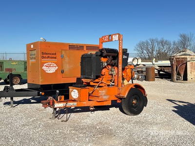 2007 Godwin CD100M Trailer-Mounted Water Pump