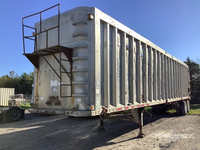 1995 J & J ALF 45 ft T/A Aluminum Moving Floor Trailer