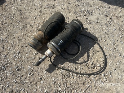 8in test ball plug set with 4in through pipe