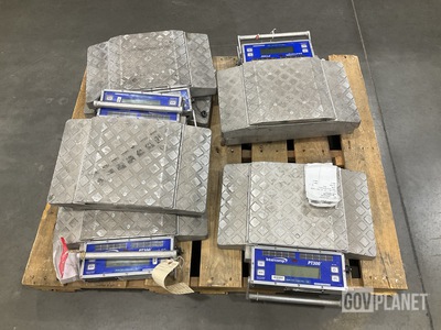 (7) Intercomp PT300 Scale Wheel Load Scales