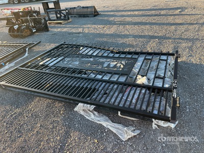 2025 SUNTOP S0720-1 20 ft Wrought Iron Bi-Parting Cancello (Unused)