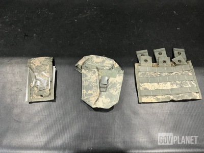 (102) M4 Three Mag Pouches, (116) First Aid Pouches & Assorted Items
