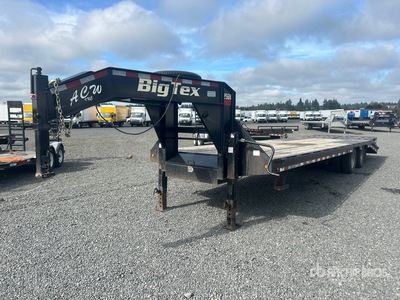 2016 Big Tex 25GN HD 30 ft T/A Gooseneck مقطورة معدات