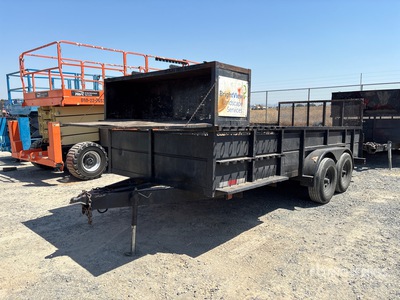 2013 San Diego Custom Trailer DG616LS 16 ft T/A Landscape Trailer
