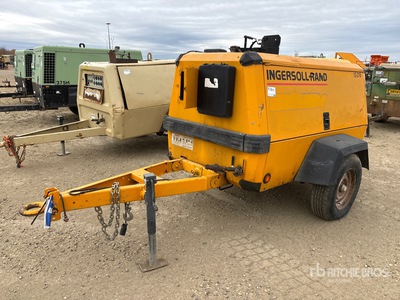 1999 Ingersoll Rand P185WJD Mobile Air Compressor