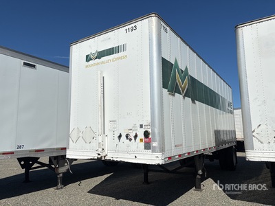 2014 Hyundai 28 ft x 102 in S/A Van Trailer