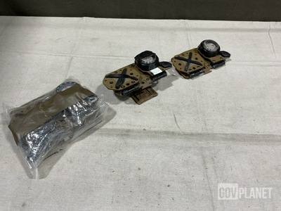 (5) Compasses, (4) Pistol Holsters & Assorted Items