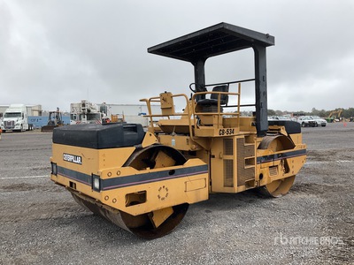 1992 Cat CB534 Rodillo Doble (INOPERABLE) / Double Drum Roller (Inoperable)
