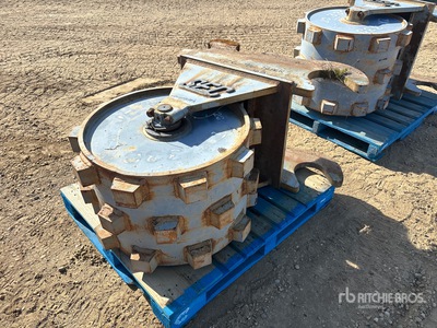 SEC 20 in Q/C Excavator Compaction Wheel - Fits JD 330/ZX330