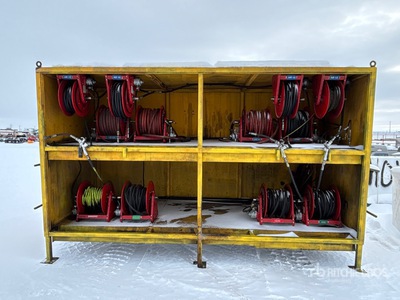 Quantity of (2) Lube and Hose Reel Stations
