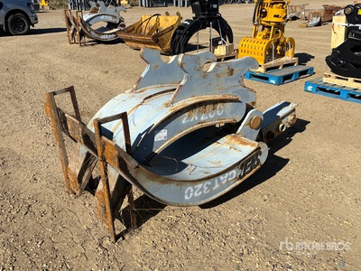 SEC 42 in Q/C Excavator Grapple - Fits Cat 320/ZX200