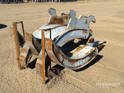 SEC 50 in Q/C Excavator Grapple - Fits JD 330/ZX330