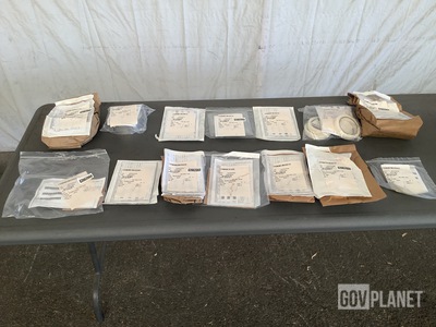 (16) Packings, (12) Pad Frames, (5) Rolls of Tape & Assorted Items