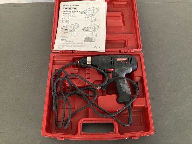 (1) Multimeter Set, (1) Power Grinder, (1) Power Drill & Assorted Items