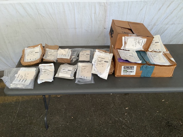 (2) Thermal Release Heaters, (1) Electrical Connector Insert & Assorted Items