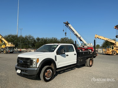 2017 Ford F-550 XL 4x4 Crew Cab Camión Caja Abierta