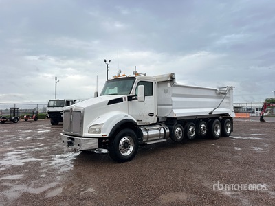 2019 Kenworth T880 12x4 Simple 16 Five Axle Dump Truck