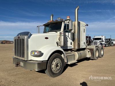 2012 Peterbilt 367 6x4 Sleeper Vacuum Tanker Truck