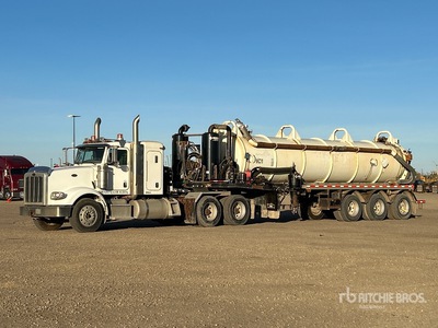 2012 Peterbilt 367 6x4 Sleeper Vacuum Tanker Truck