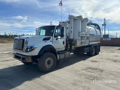 2011 Super Product on 2012 International WorkStar 6x4 Vacuum Tanker Truck