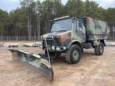 1999 Unimog U1300 4x4 Snow Plow Truck
