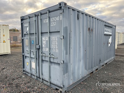 2015 20 ft Standard Electrical Distribution Center Storage Container