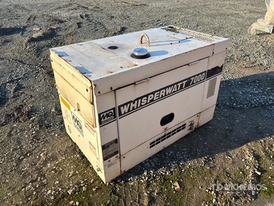 Multiquip Whisperwatt DAC-7000SS 6 kW Portable Generator Set