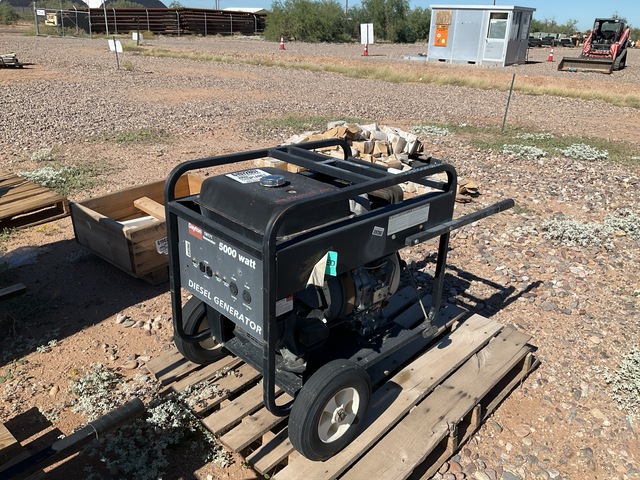 Dayton 1N171 5kW Portable Generator Set