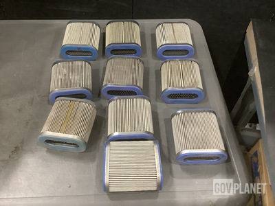 (10) Pall Aeropower AC-B039F-162 Air Cleaner Filter Elements