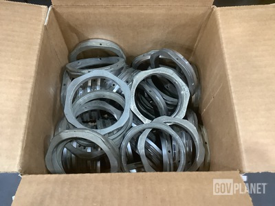 (48) J&M SS7560H16T Round Plain Nuts