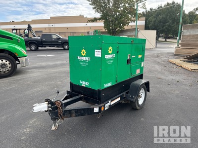 2014 MQ Power DCA25SSIU4FSG 25 kVA Mobile Generador    (Inoperable)