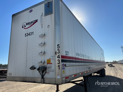 2018 Utility VS2DX 53 ft x 102 in T/A Van Trailer