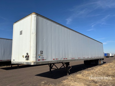 2001 Manac 53 ft x 102 in T/A Van Trailer